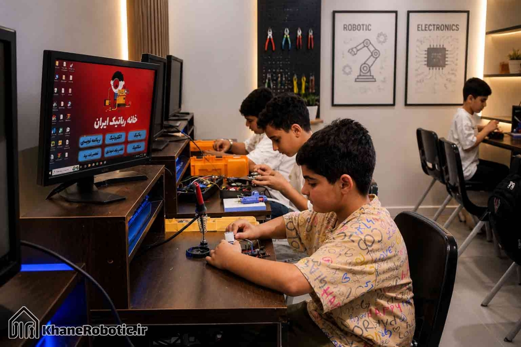 ۷ دوره حضوری رباتیک